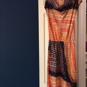 Josie Natori silk dress